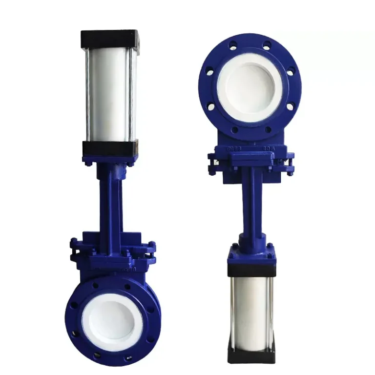 Abrasion-Resistant Pneumatic Zirconia Ceramic Knife Gate Valve for Process Industries