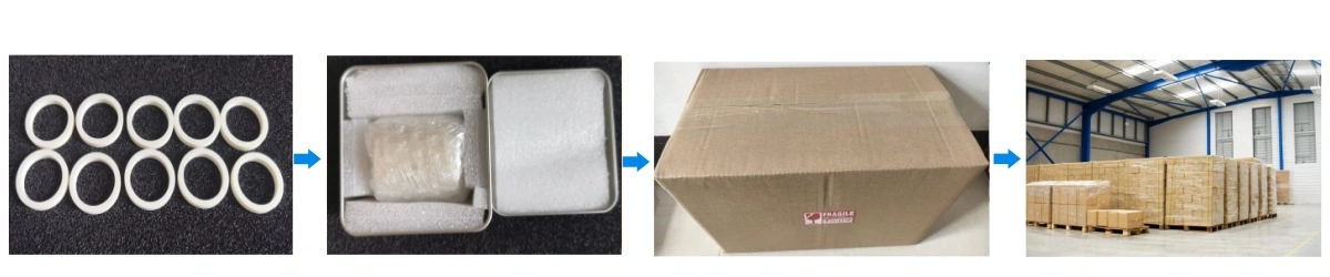 Alumina Ceramic Ring Slice Packaging