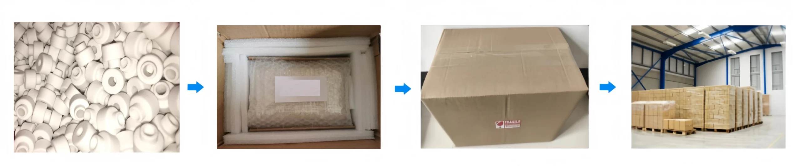 Alumina Insulator Beads Packaging