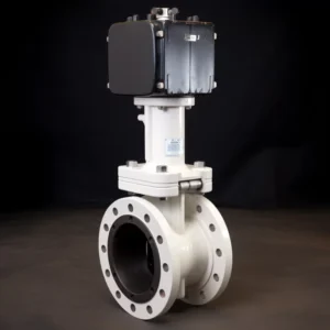 Corrosion-Resistant Pneumatic Zirconia Ceramic Double Disc Gate Valve for Mining Operations