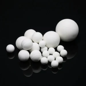 Different sizes of high alumina refractory balls for high-temperature applications