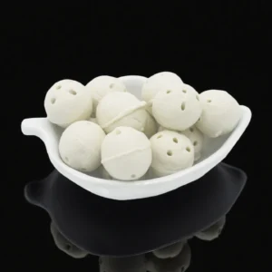 Multi-Bore Alumina Support Bead 5-Hole