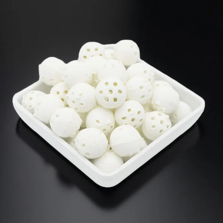 alumina ceramic multi-bores bead 7-hole close-up