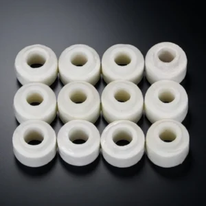 Single hole pass wire insulator alumina beads