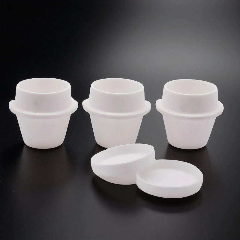 TGA alumina crucible pan, 70 µl, vented lid