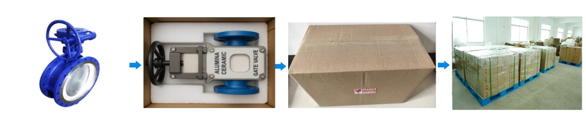 Alumina Ceramic Butterfly Valve Packaging