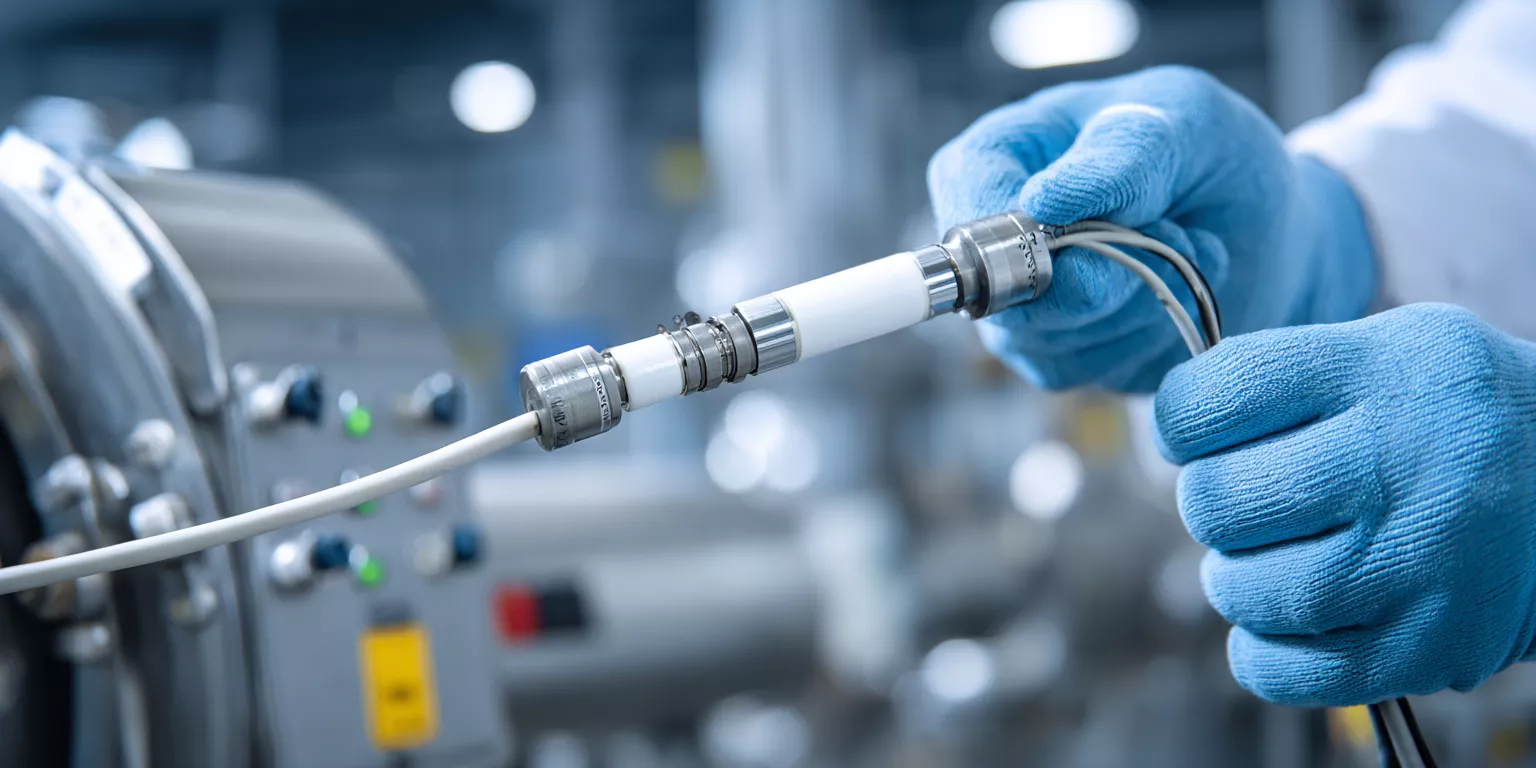 Alumina Thermocouple Protection Tubes - Industrial Temperature Measurement Assembly