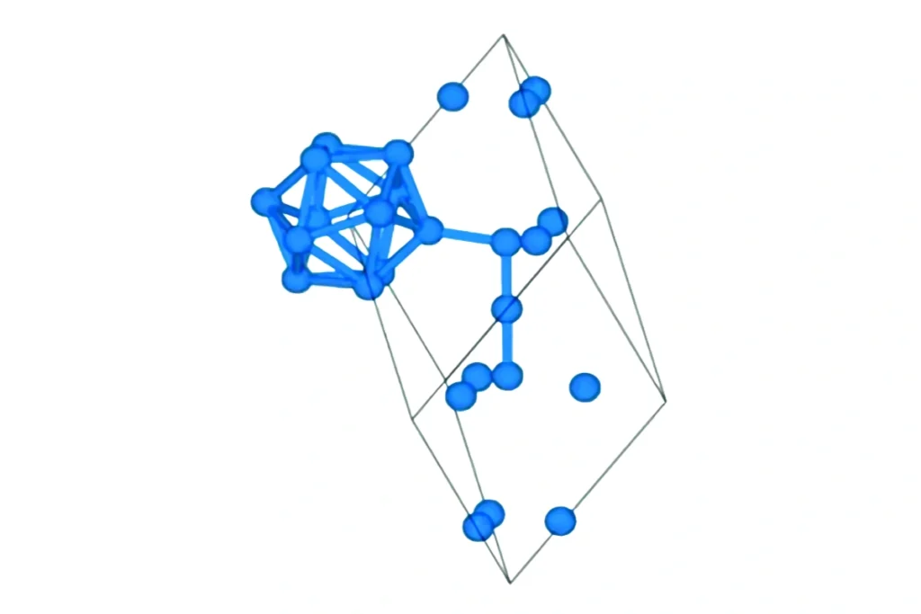 B4C Crystal structure