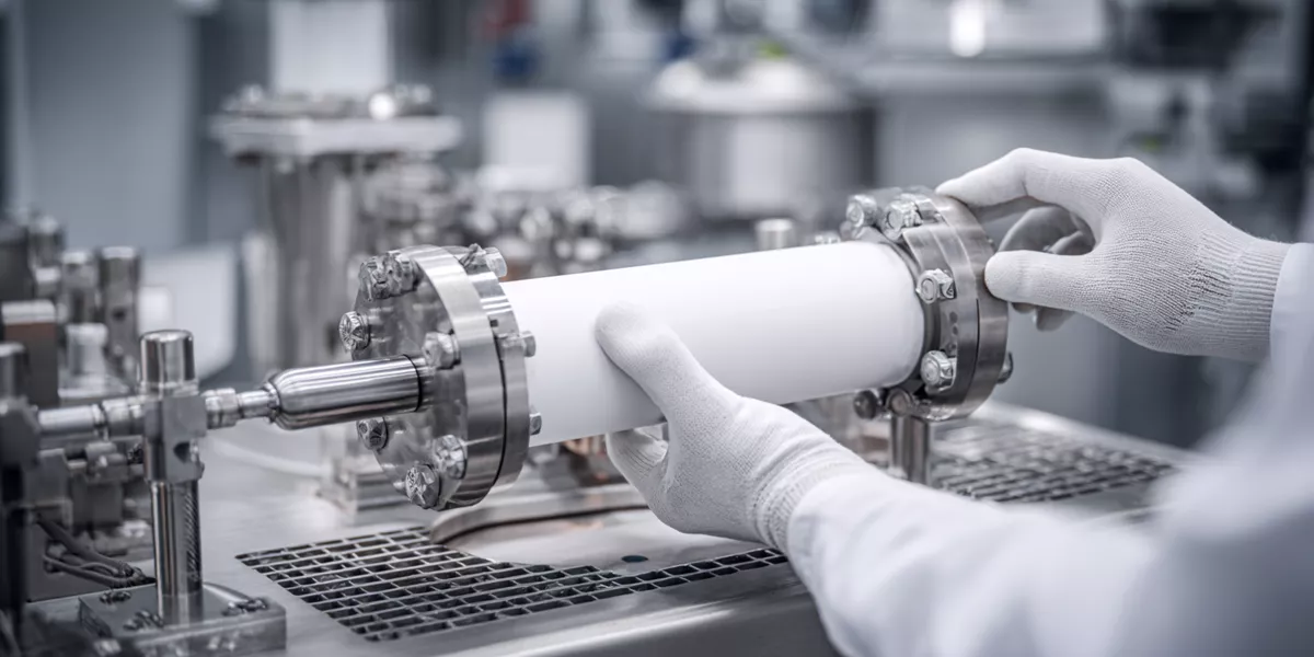 High-Purity Alumina Tube - Sub-10⁻⁹ mbar·L(s·cm²) Outgassing Performance