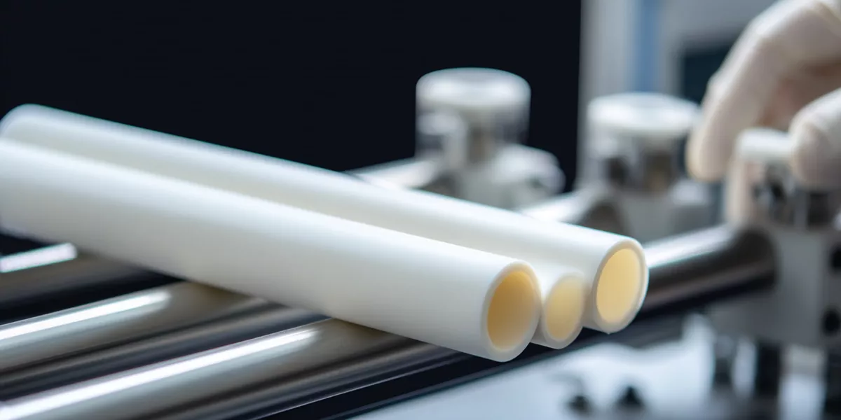High-purity alumina tube for corrosion resistance under acid vapor testing