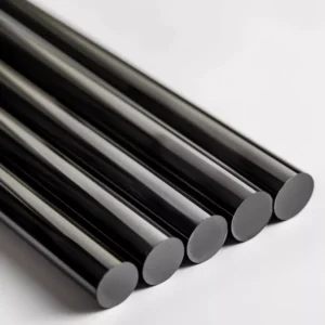 Polished Black Zirconia Ceramic Rods Set - Various Length Options