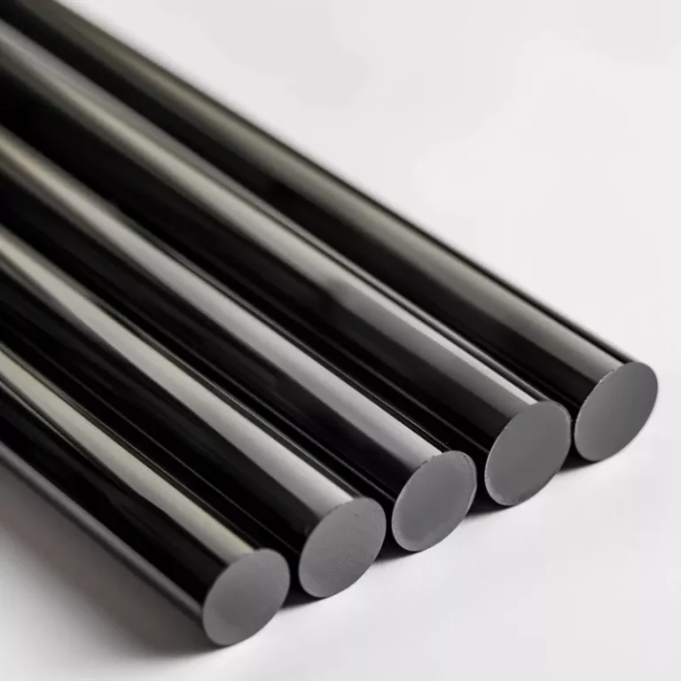 Polished Black Zirconia Ceramic Rods Set - Various Length Options