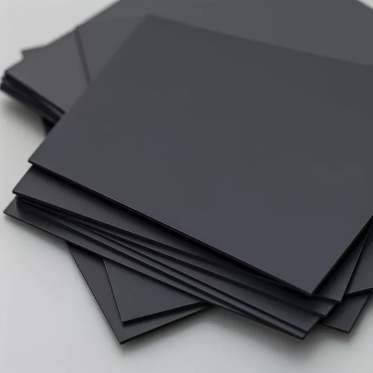 Precision Black Zirconia Ceramic Substrate - Custom Size Available
