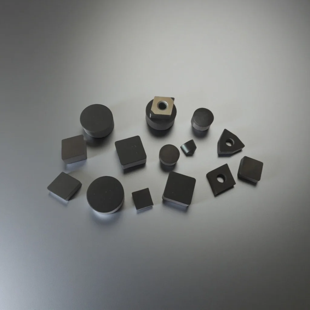 Solid CBN Inserts for Hardened Steel