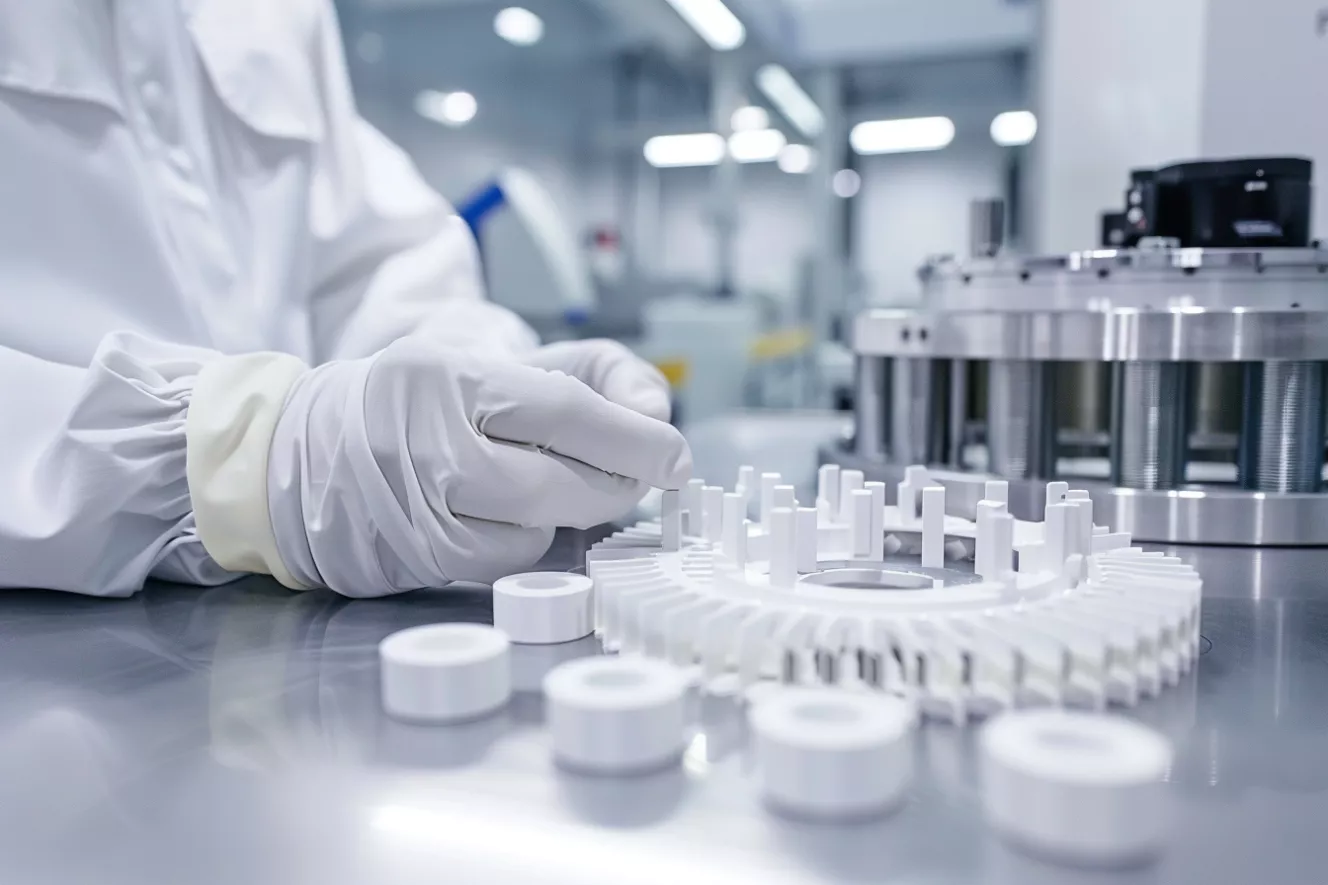 Vacuum-Compatible Zirconia Gauges in Aerospace and Cleanroom Manufacturing for Precision Turbine Assembly