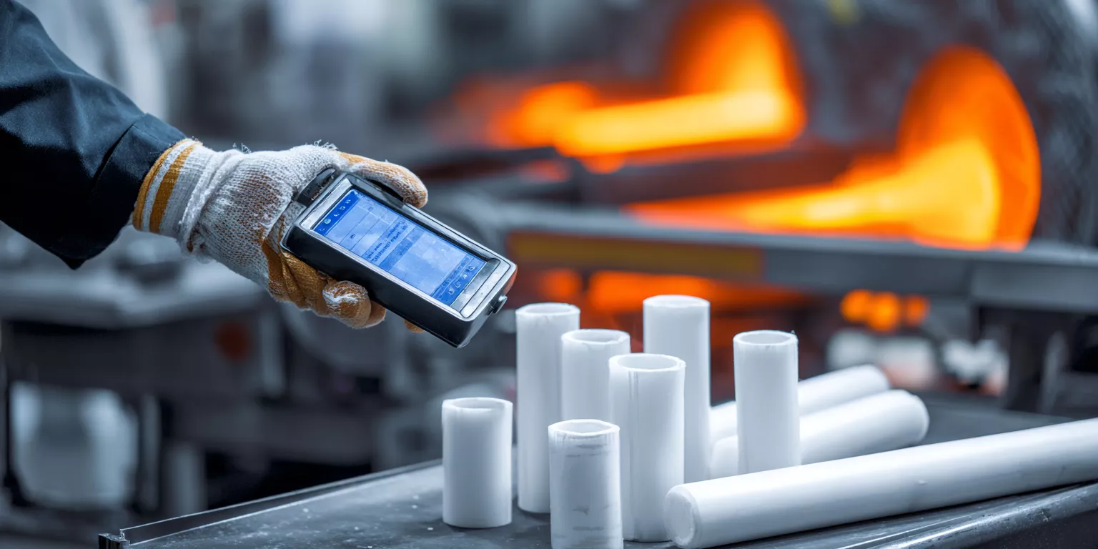 alumina tubes thermocouple protection in molten metal