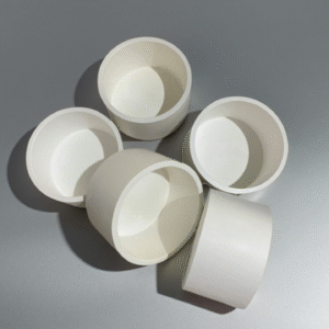 customized boron nitride crucible liner stepped design