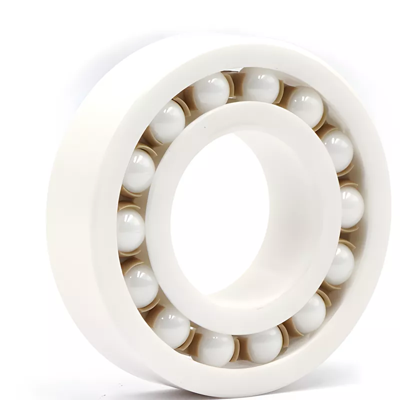 Deformation-Tolerant Zirconia Ceramic Self-Aligning Ball Bearing for Utility Equipment