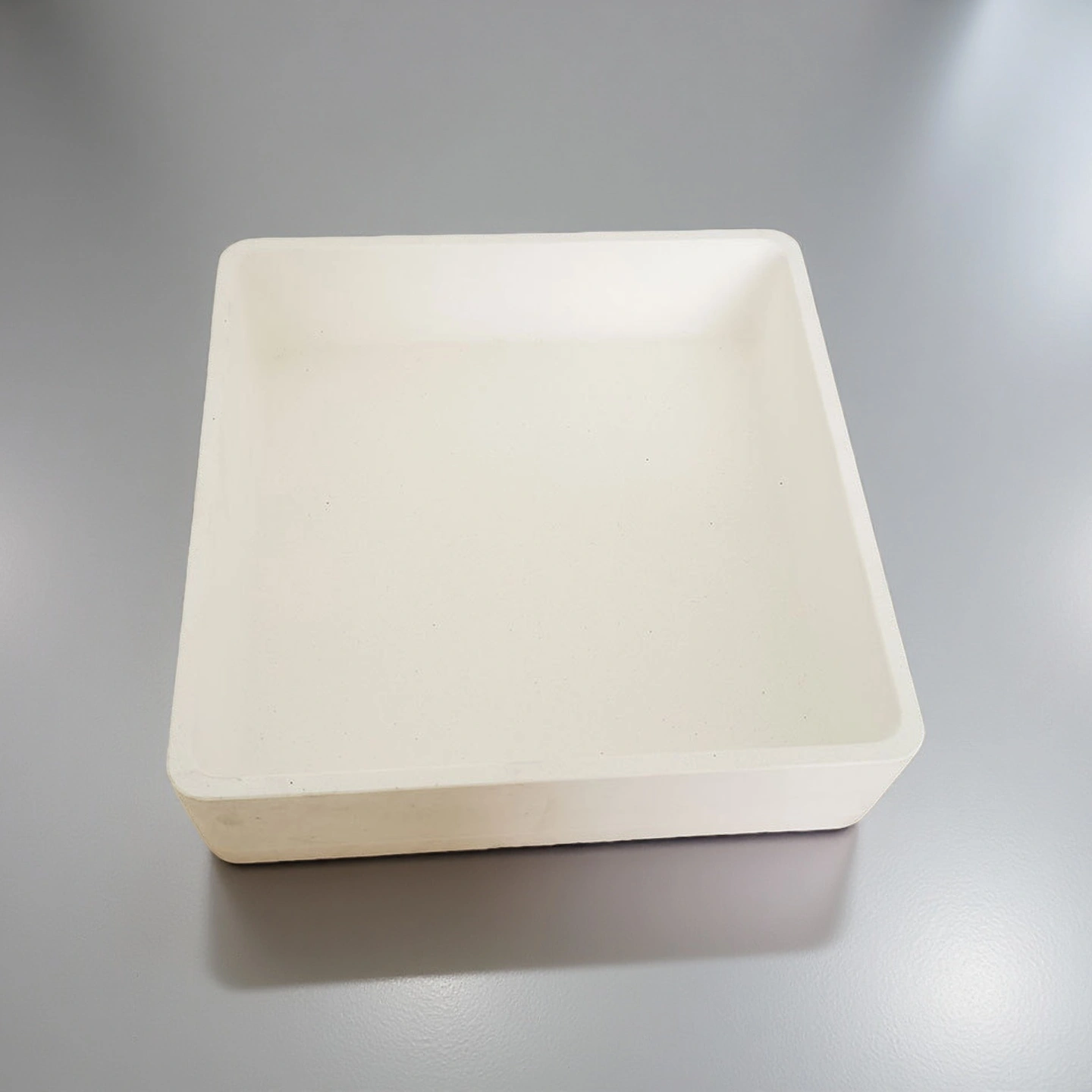 Large diameter fused quartz ceramic crucible