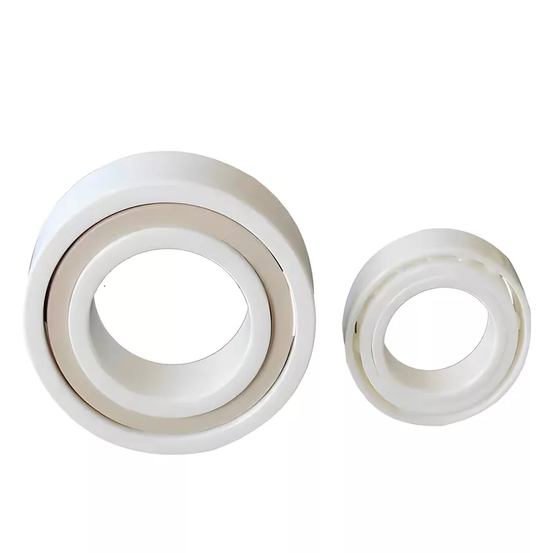 Load-Locked Zirconia Ceramic Angular Contact Ball Bearing for Micro-Mechanical Assemblies