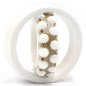 Misalignment-Absorbing Zirconia Ceramic Self-Aligning Ball Bearing for Industrial Motion