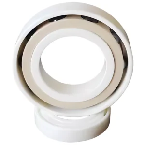 Rotation-Control Zirconia Ceramic Angular Contact Ball Bearing for Automation Cells