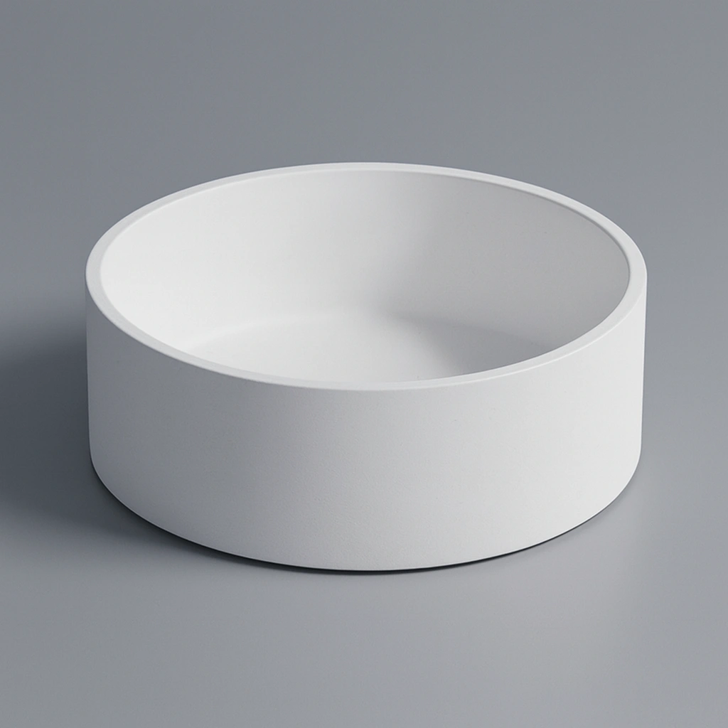 Fused quartz ceramic crucible for high-temperature melting and laboratory thermal processing