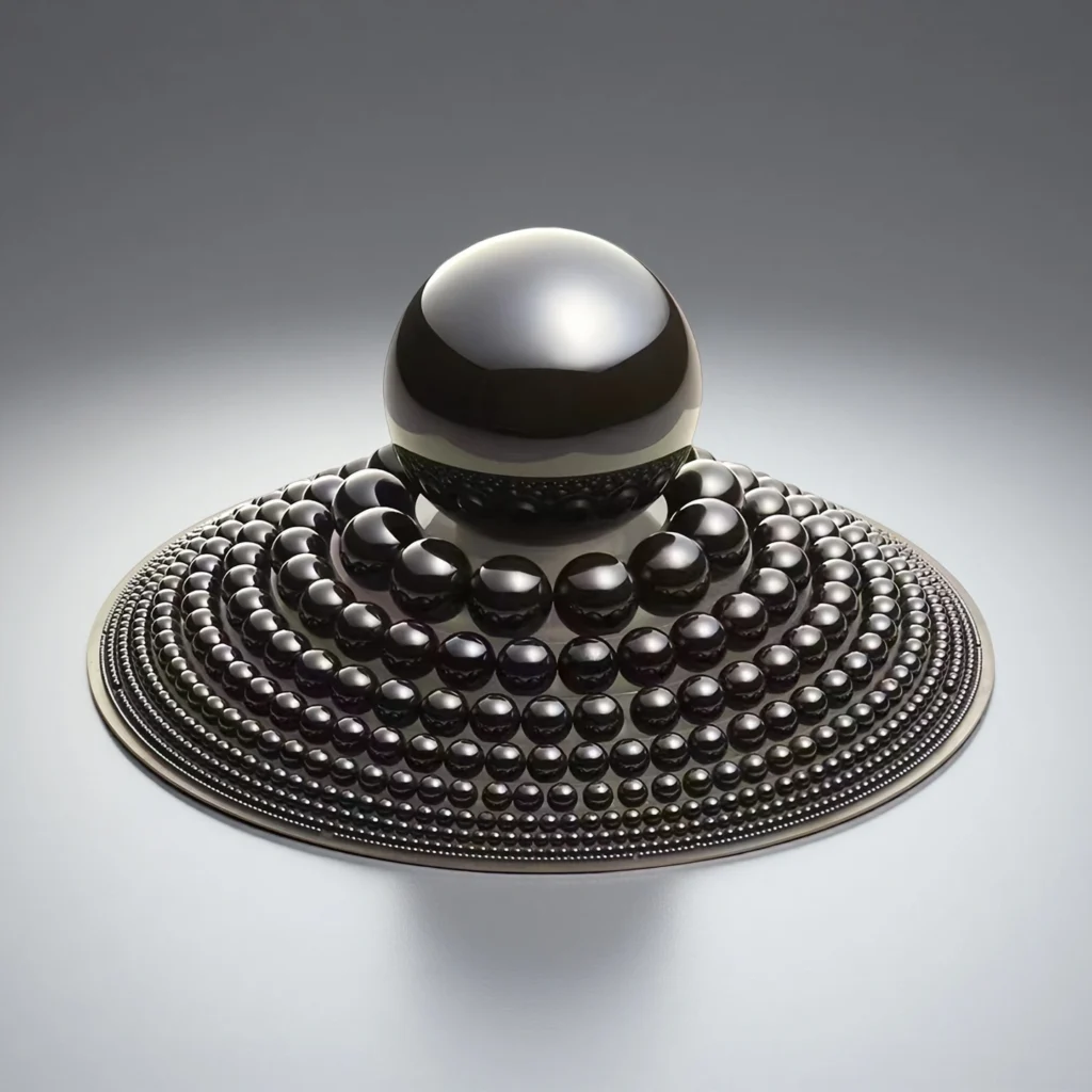 silicon nitride ceramic bearing with Si3N4 balls for high-speed and insulated applications