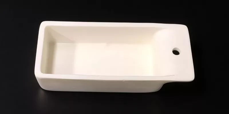 Alumina Ceramic Crucible Boats Extending Heating Surface