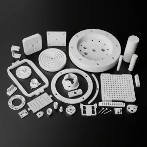 Alumina Ceramic Insulator Base – Hole Pattern Detail