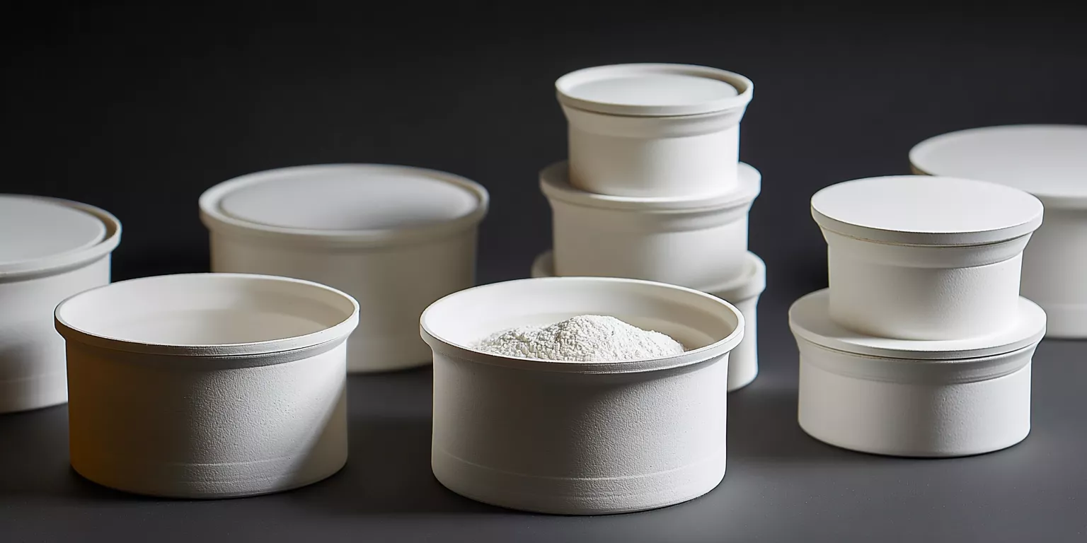 Alumina Crucible Chemical Inertness with Real-World Physical Appearance in Reactive Environments