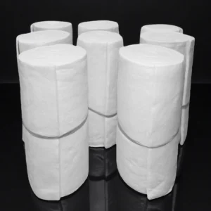 aluminum silicate fiber blanket roll 128 kg per cubic meter for furnace lining
