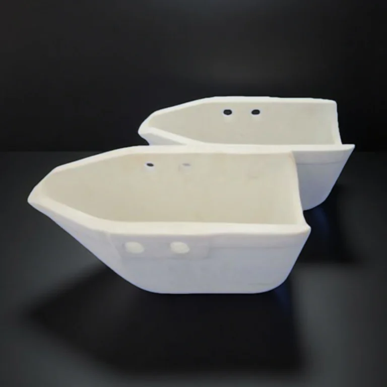 standard aluminum titanate pouring ladle for molten aluminum casting