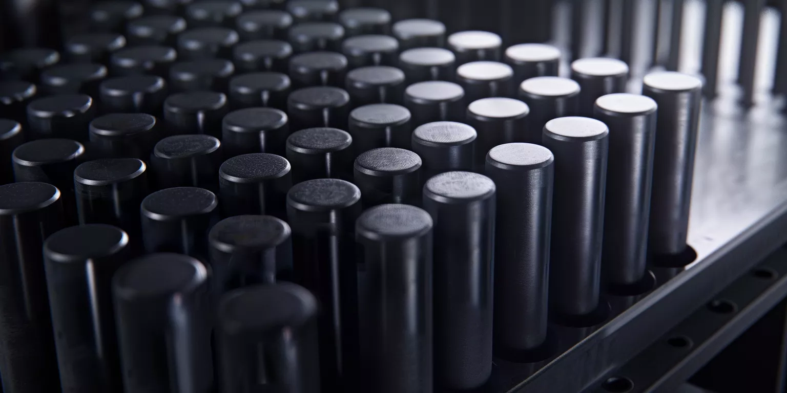 Black alumina ceramic structural supports for chemical processing fixtures