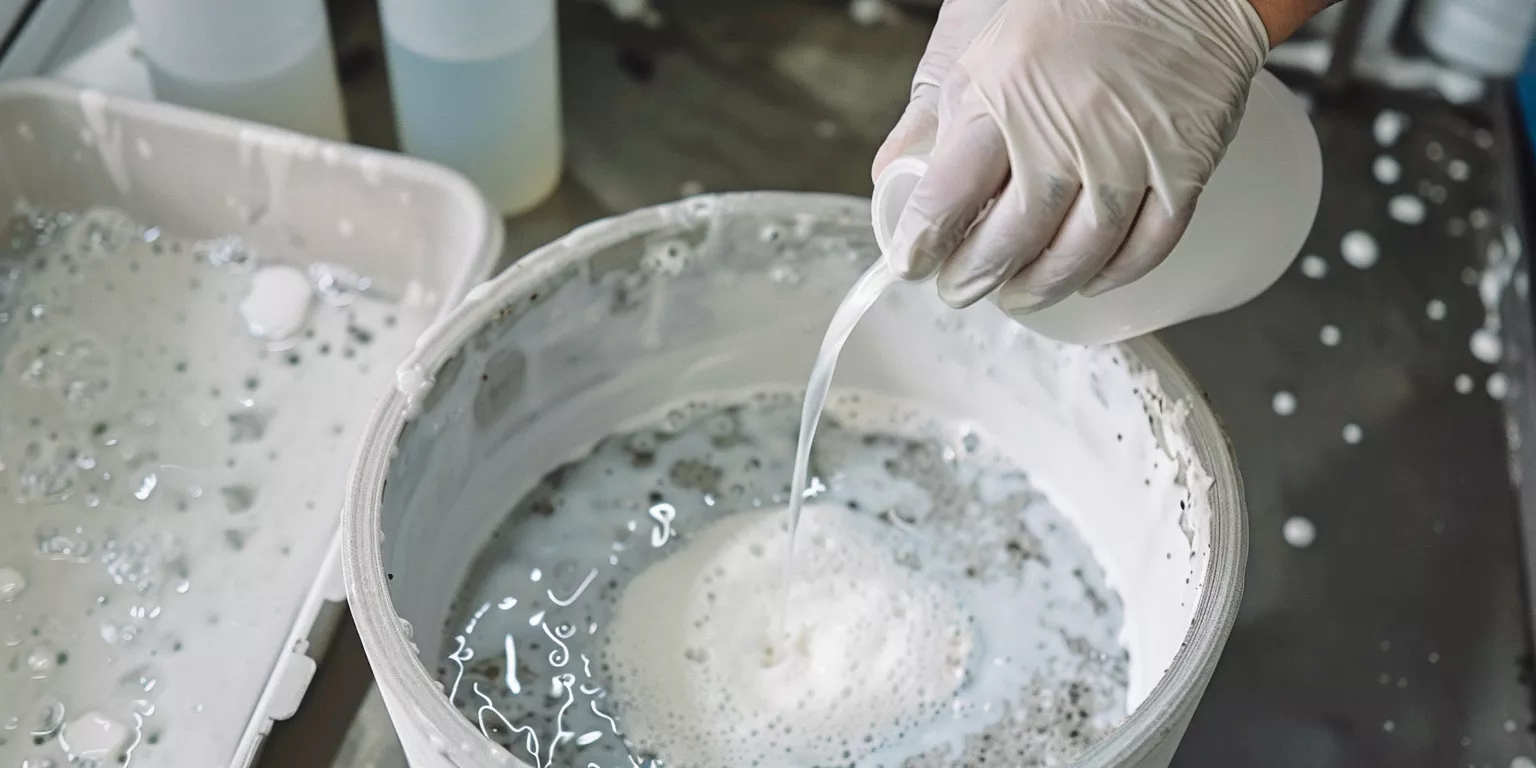 Corrosive chemical warning symbol for alumina crucible cleaning acids Corrosive chemical warning symbol for alumina crucible cleaning acids