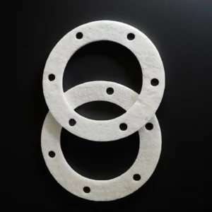 custom aluminum silicate fiber gaskets cut for flanges and burner blocks
