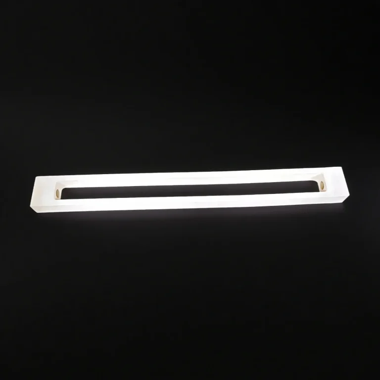 custom 99.8 percent alumina ceramic insulation frame with mounting holes for vacuum and power equipment