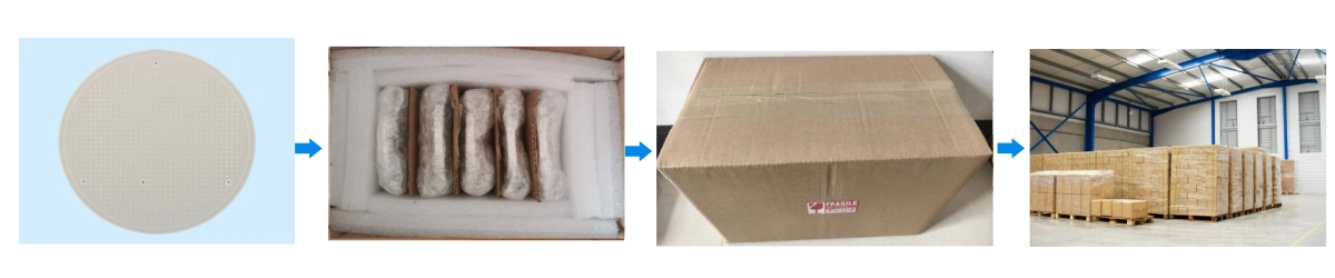 High Purity Alumina Electrostatic Chuck Packaging