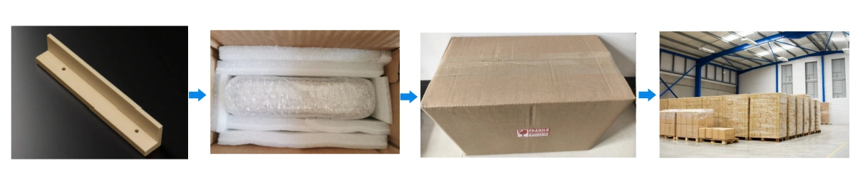 High Purity Alumina Guide Rail Packaging