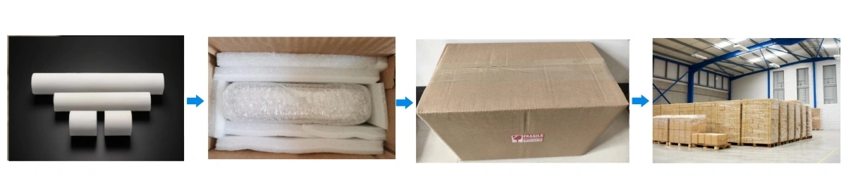 Machinable Glass Ceramic Bar Packaging