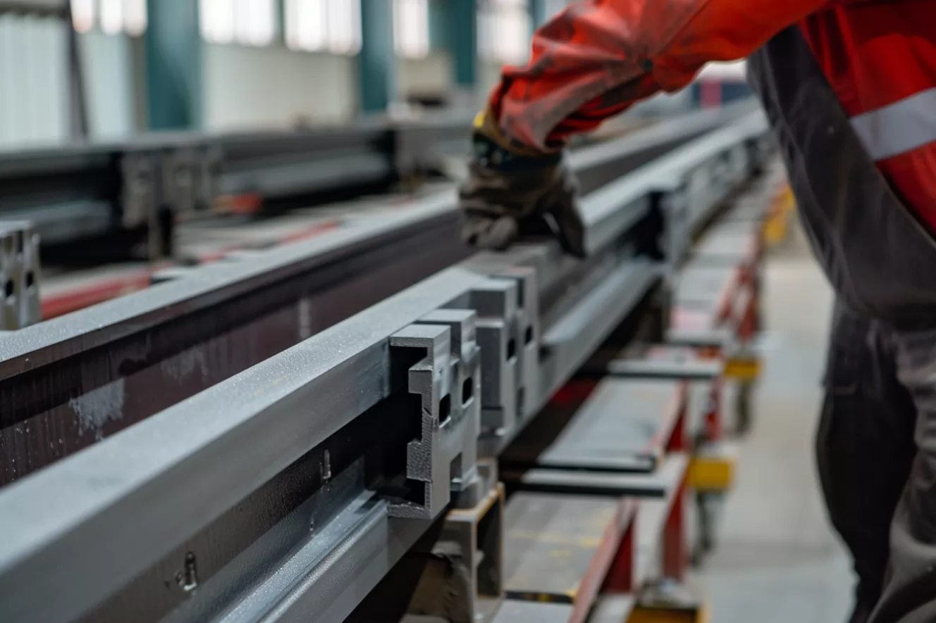 NBSiC Load-Bearing Beams with Creep Resistance and Low Thermal Expansion