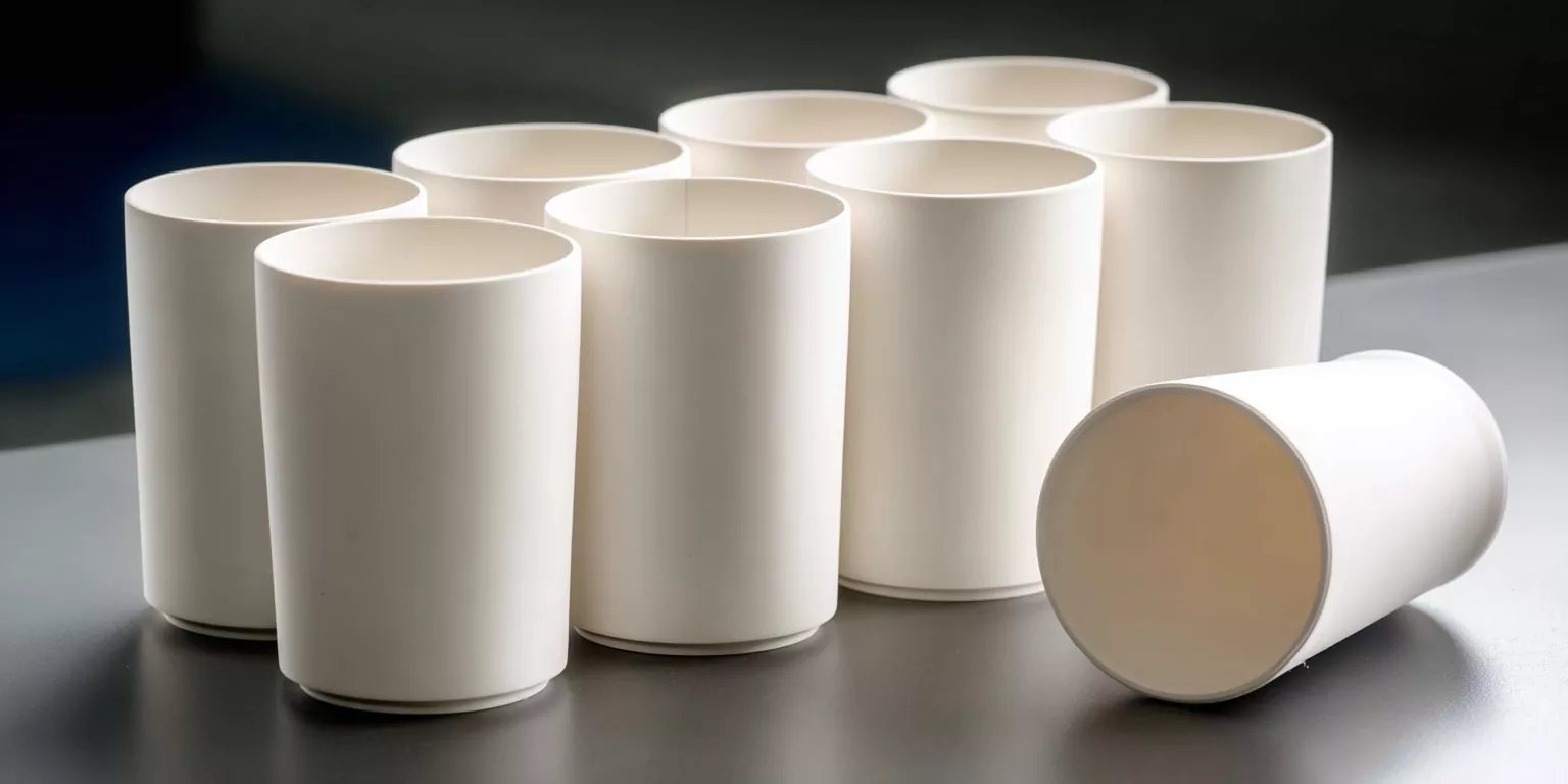 Precision Manufactured Alumina Crucible for Laboratory Applications Precision Manufactured Alumina Crucible for Laboratory Applications