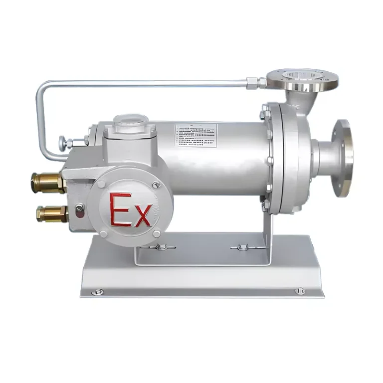 Zero-Emission Canned Motor Pump with SSiC Bearings for Industrial Systems