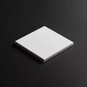 Zirconia Ceramic Square Plate Precision Machined Right Angle Corners