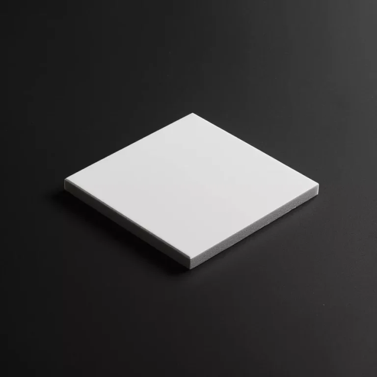 Zirconia Ceramic Square Plate Precision Machined Right Angle Corners