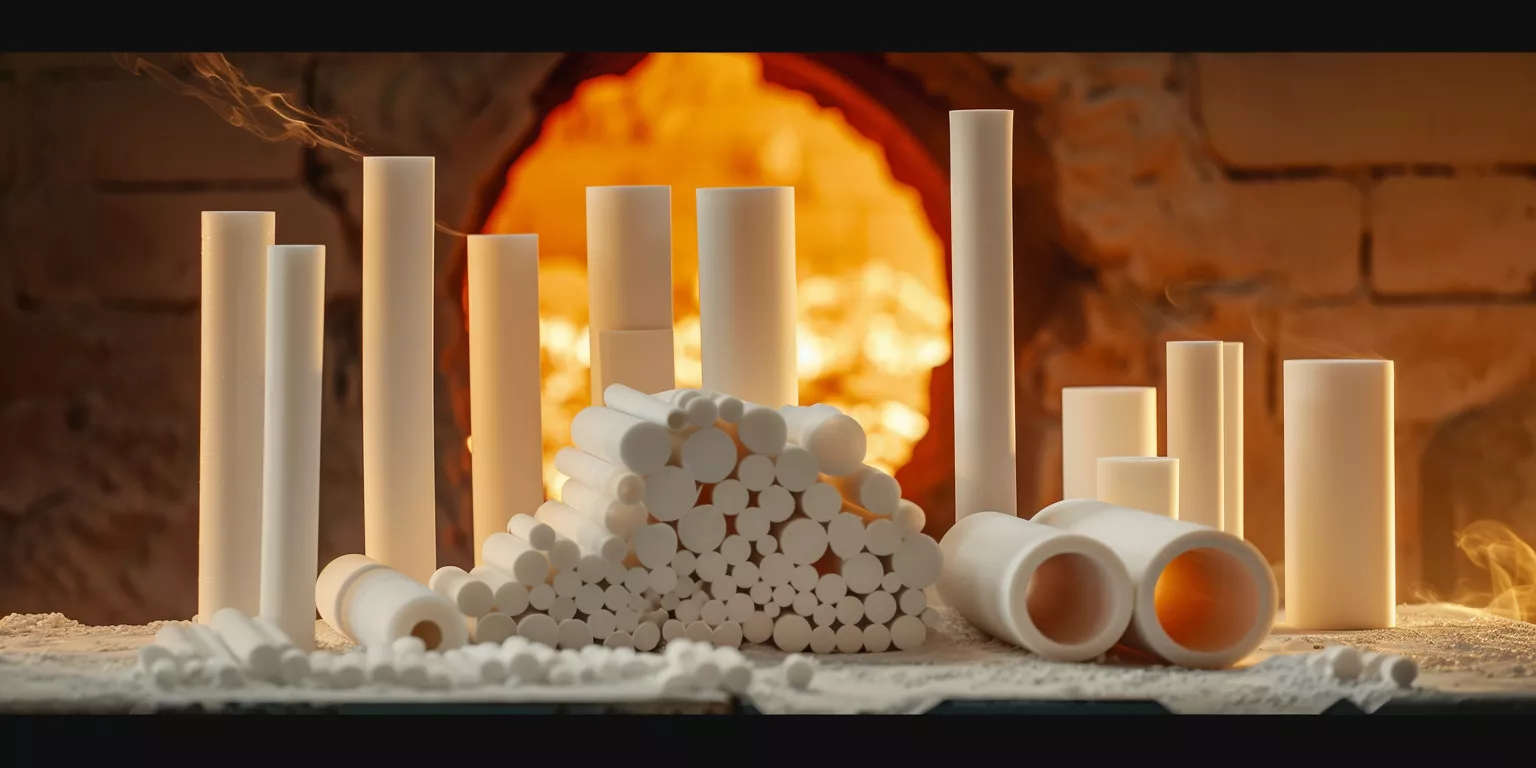 alumina ceramic components under heat