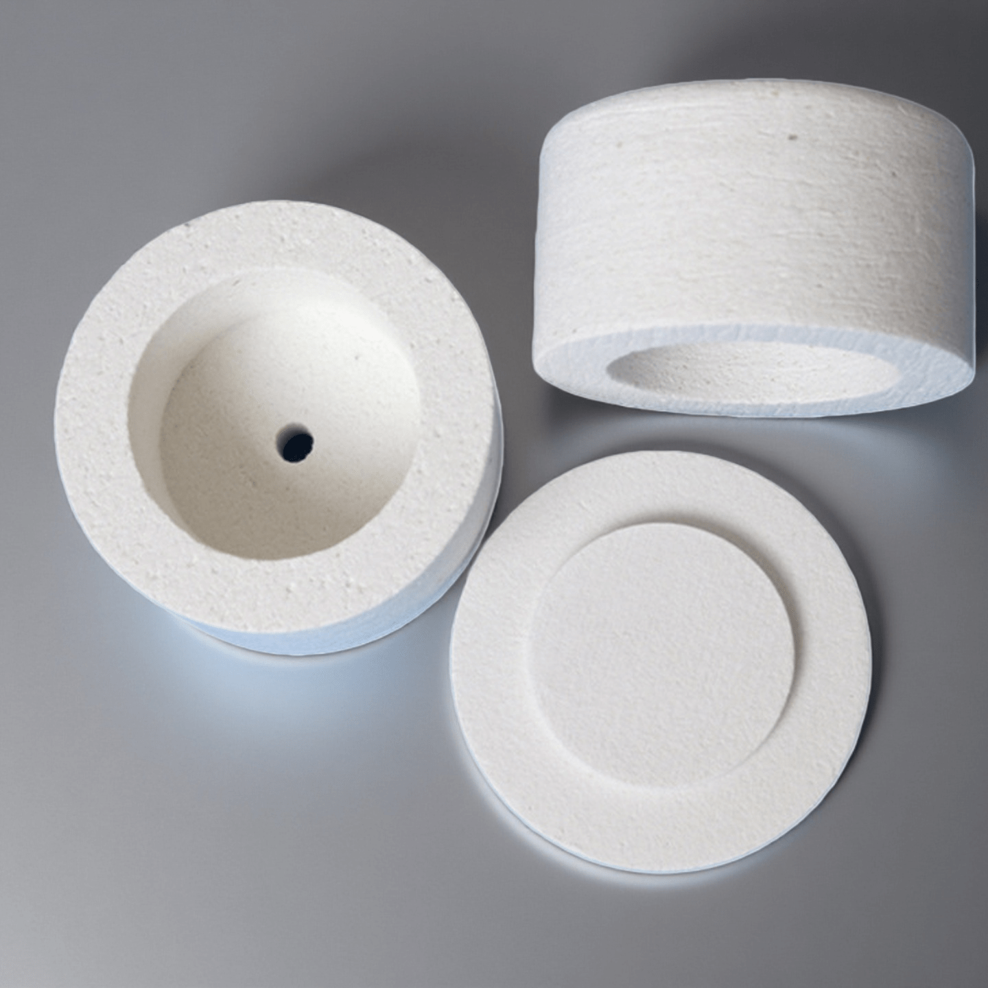 aluminum-silicate-ceramic fiber-custom-shaped-insulation-parts