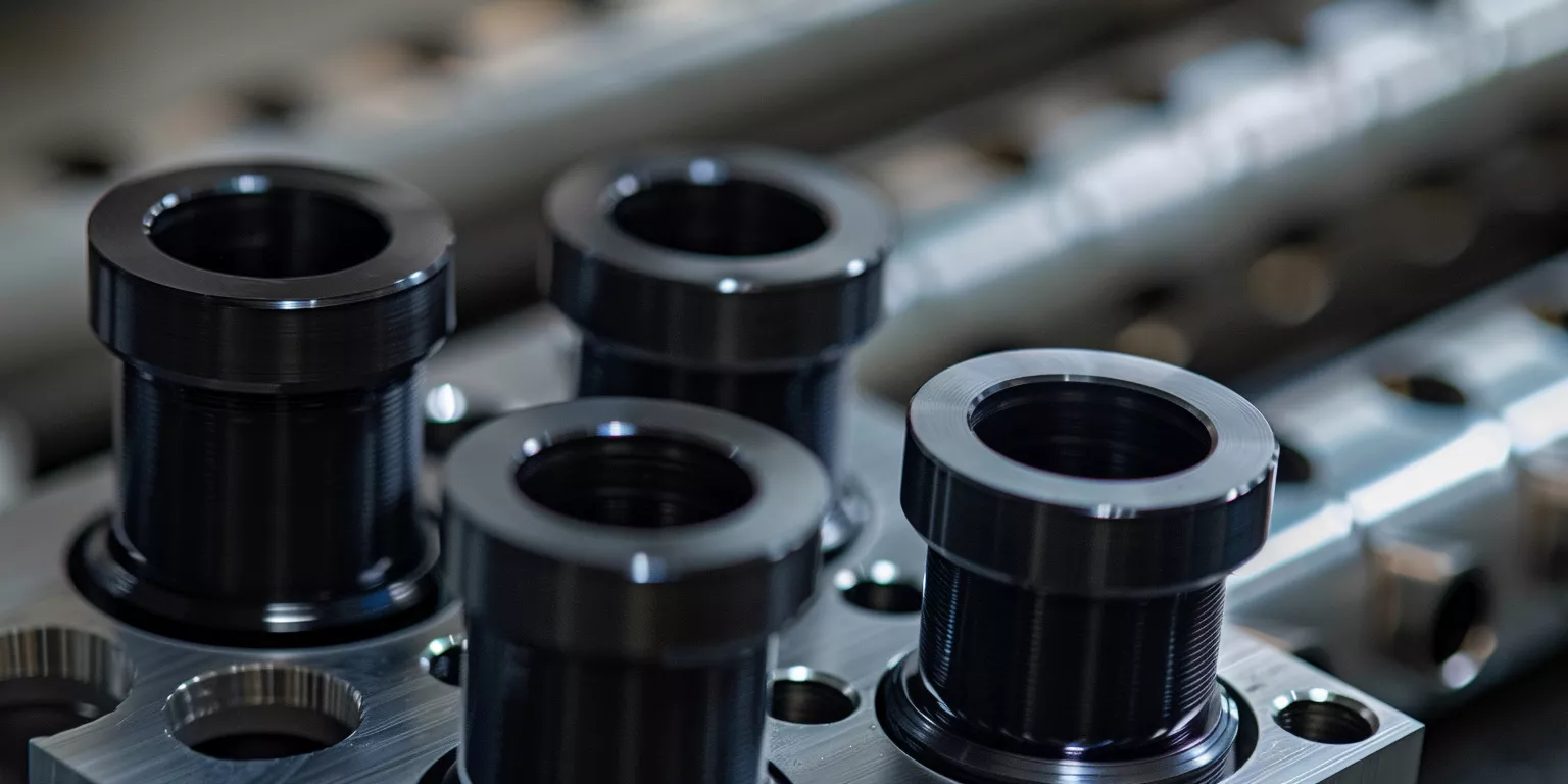 black alumina ceramic insulating sleeves in optical sensor assembly