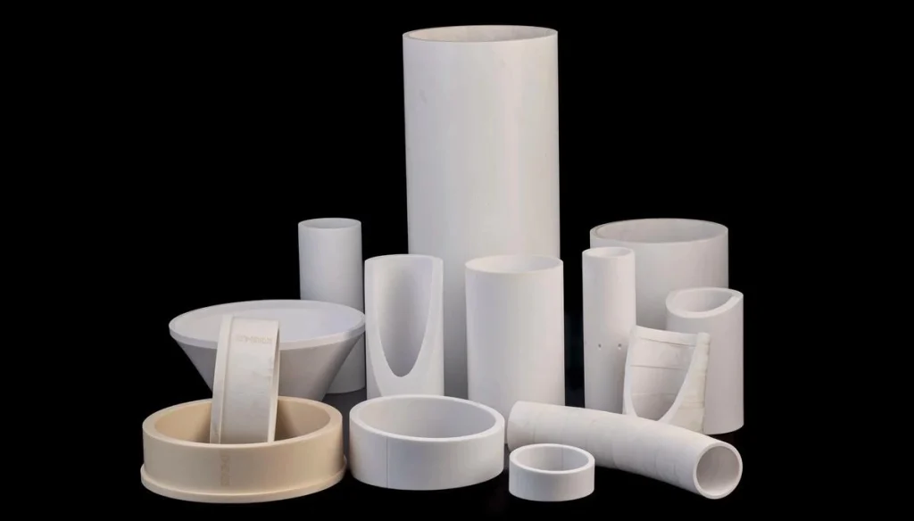 Custom precision ceramic cylinders, rings and special-shaped components produced by ADCERAX