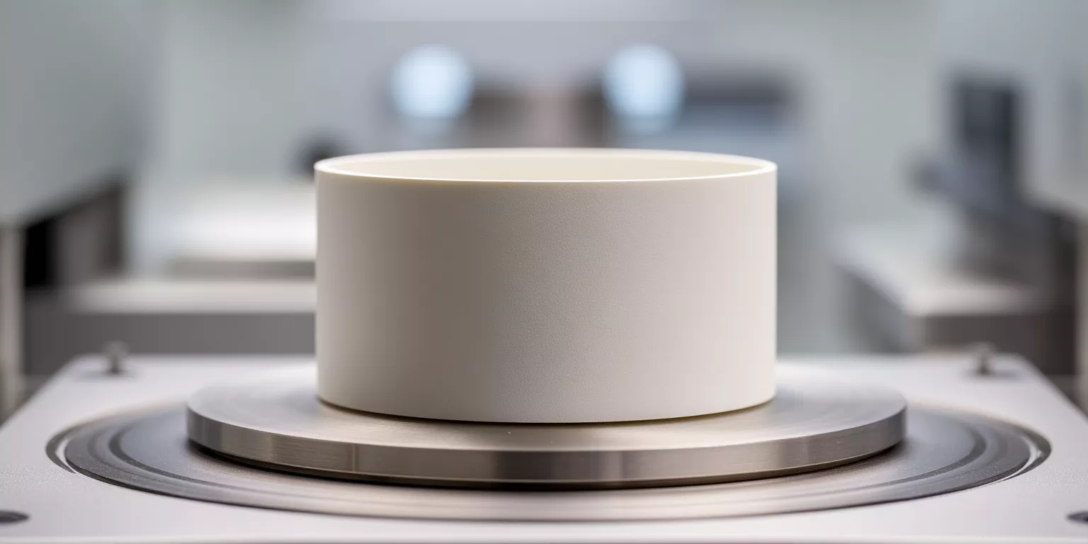 polished high purity alumina ceramic parts for semiconductor tools